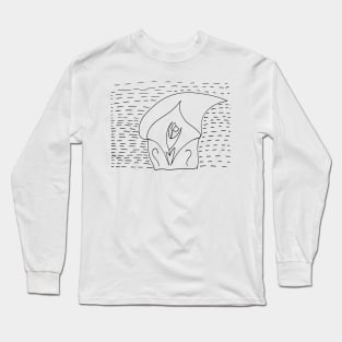 The painting of a flame Long Sleeve T-Shirt